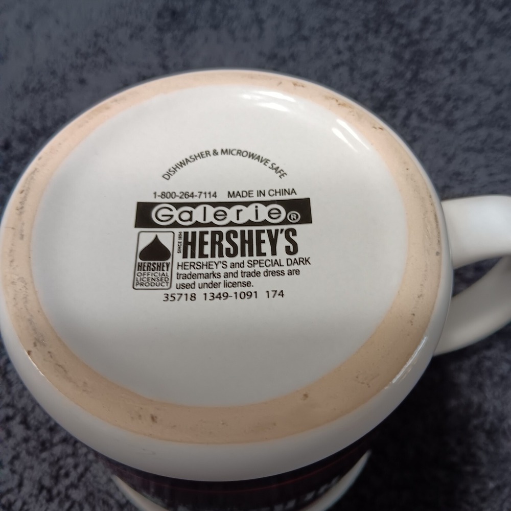 Lot 2 Coffee/Hot CHocolate Mugs Reese's Hershey's Special Dark collectable NB #8 - Picture 3 of 5
